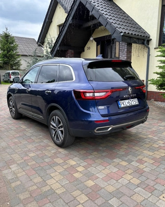 Renault Koleos cena 74000 przebieg: 86000, rok produkcji 2018 z Koło małe 191